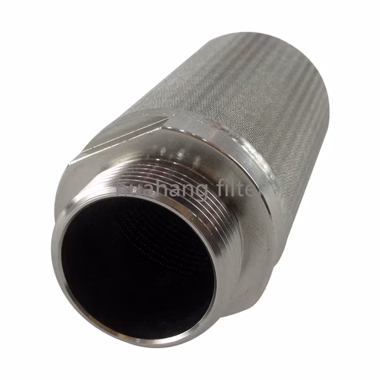 personalizado aceita 304 de aço inoxidável 316 elemento de filtro aglomerado da malha do metal de 100 mícrons