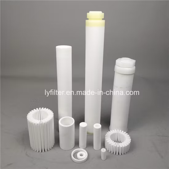 Pó poroso de fábrica de plástico/metal/cerâmica/aço inoxidável/titânio elemento do tubo do cartucho do filtro sinterizado em bom preço