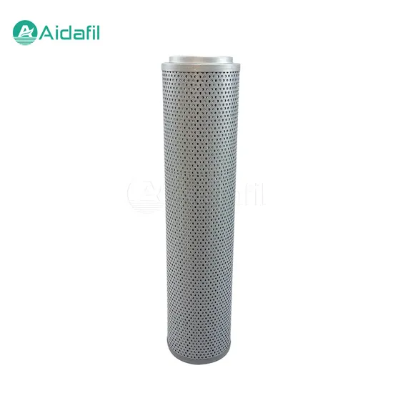 Elementos de filtro hidráulico de referência cruzada de filtro de metal com materiais diferentes